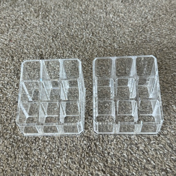 acrylic 9-slot lipstick organizer (set of 2) - Picture 1 of 4